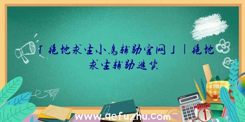 「绝地求生小鸟辅助官网」|绝地求生辅助进货